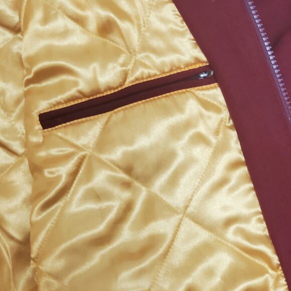 Redskins NFL Wool G-III Apparel Group 2XL Zip Up Bomber Jacket Coat - Picture 7 of 14